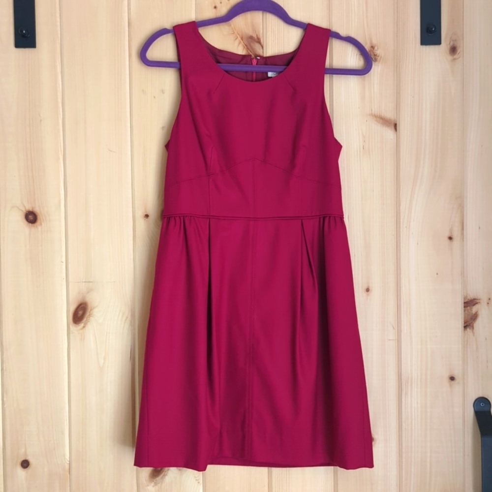 Magenta JCrew dress